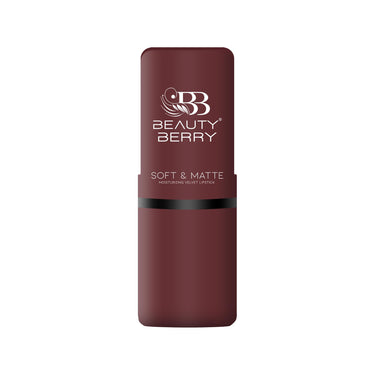 Beauty Berry Soft & Matte Moisturizing Velvet Lipstick For Women - Long-Lasting, Hydrating, High-Pigment Color. (Shade 21)